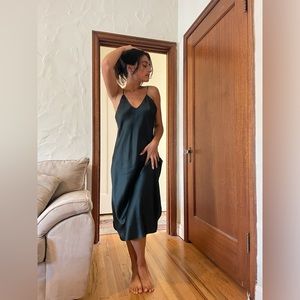 Banana republic silk slip dress